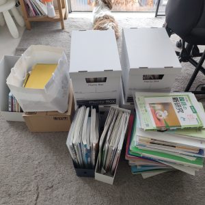 新潟市の整理収納アドバイザーSEIKA‐整家‐のお片付け　新年度に向けてこどもの教材の整理