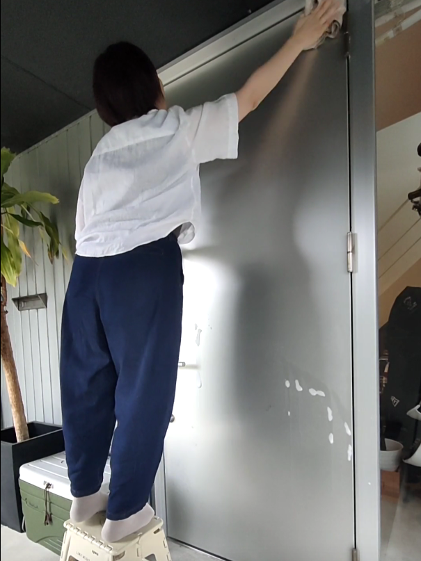 新潟市SEIKA‐整家‐の整理収納お片付けブログ_最後は玄関ドアまで吹き上げてピカピカに！
