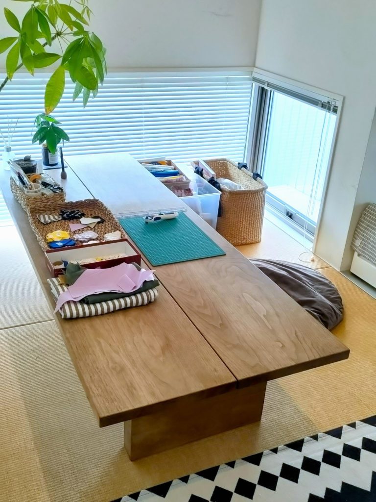 片づけ後のデスクの様子　新潟市の整理収納アドバイザーSEIKA‐整家‐ CHIZU 自宅