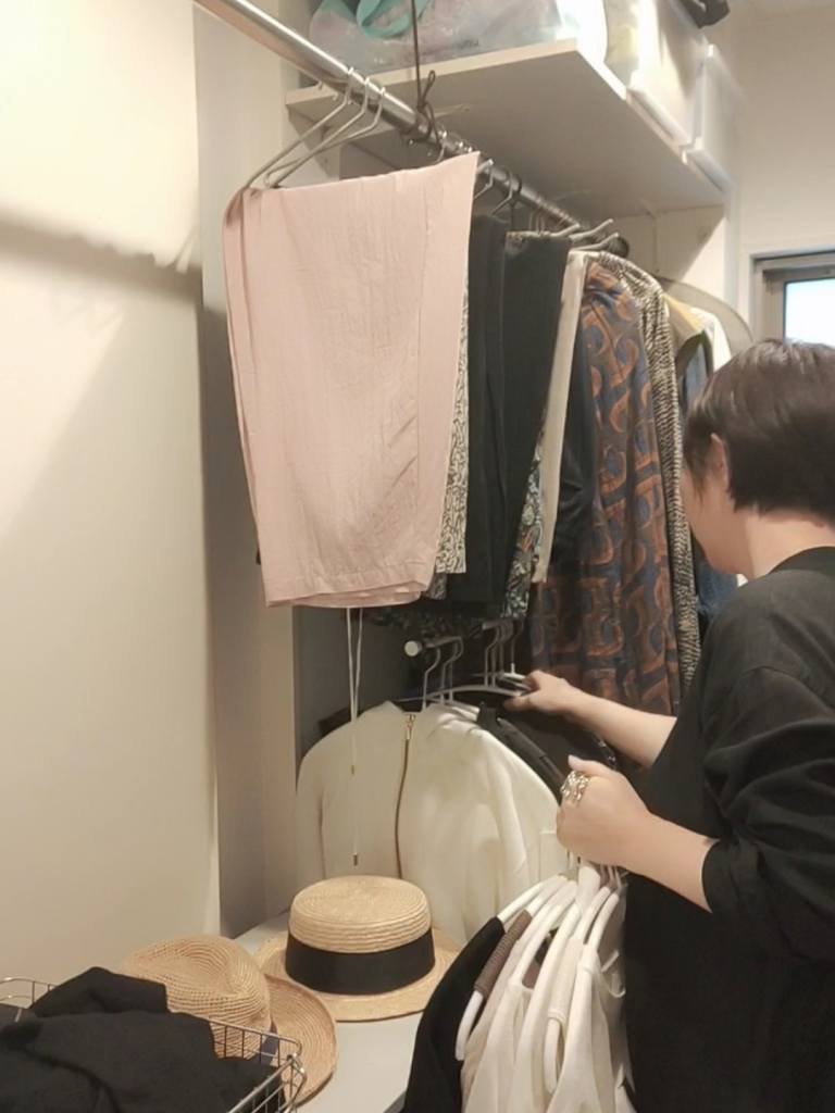 整理収納アドバイザーSEIKA‐整家‐のちづの自宅_劇的にラクになった衣替えの様子